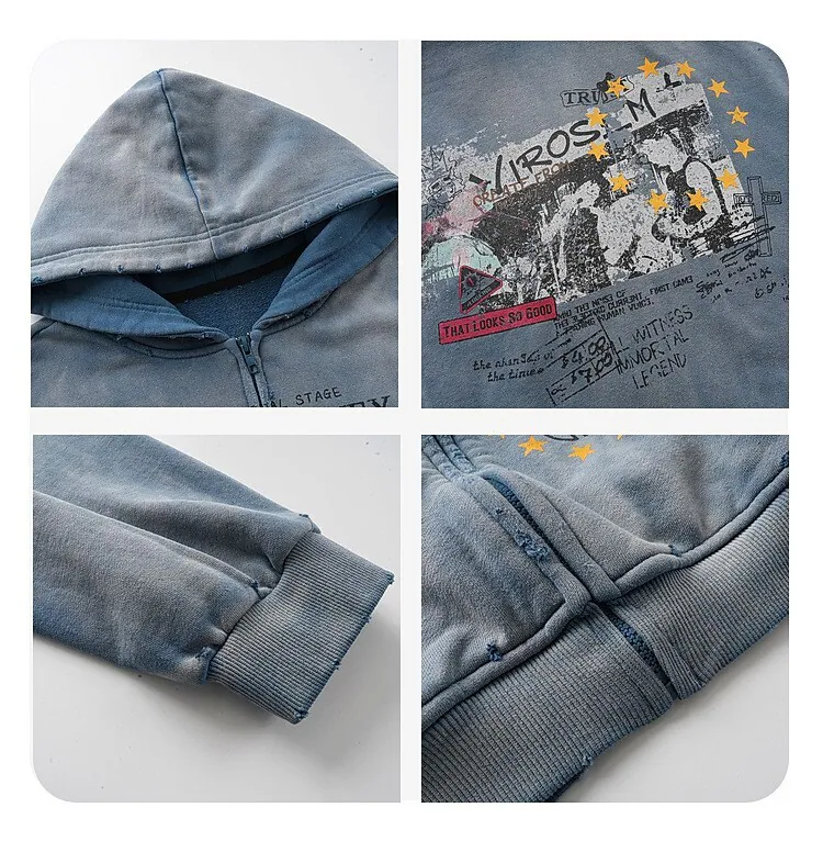 Rock Star Washed Cotton Jacket