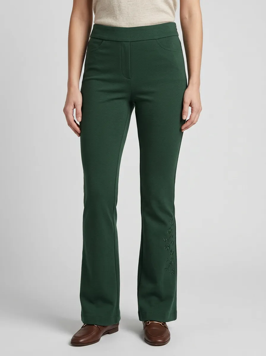 Easygoing Flared Slim Fit Flare Pants