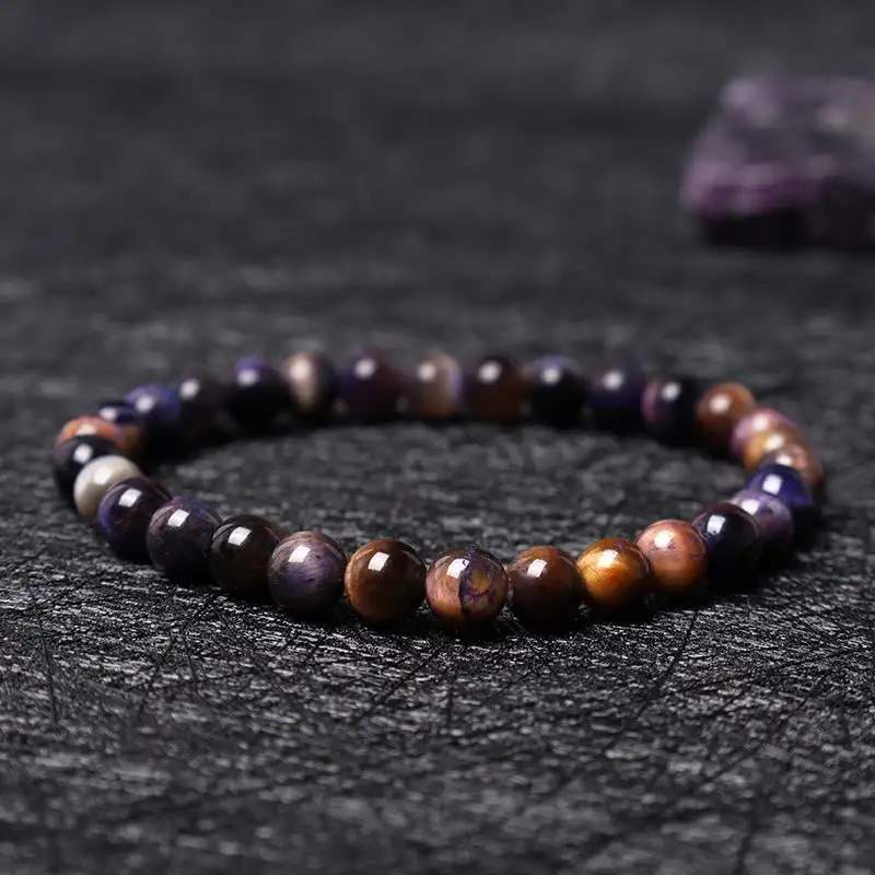 Natural Tiger Eye Bead Bracelet