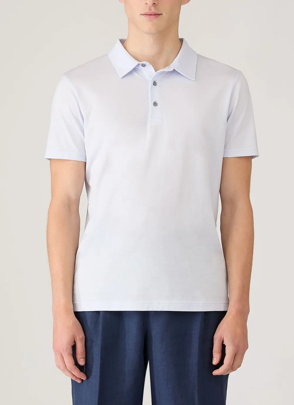Contemporary Everyday Regular Fit Cotton Jersey Short Sleeve Polo Shirt