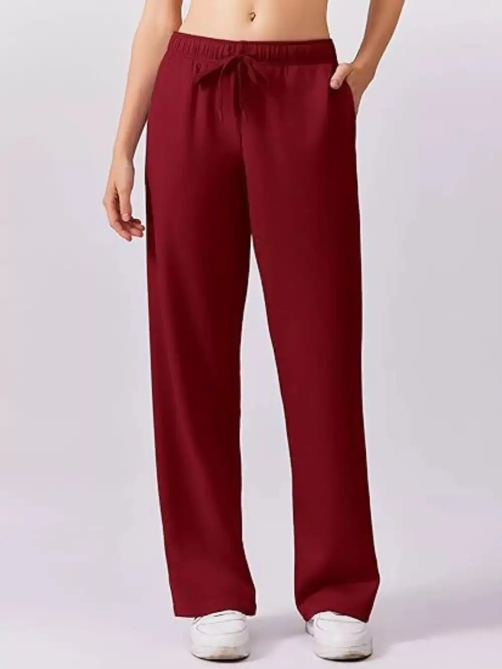 Relaxed Fit Quarter Zip Top and Pants Set