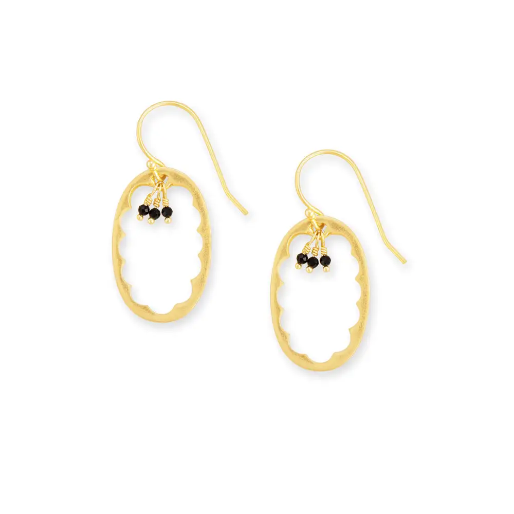 Radiant Linear Artful Statement Earrings