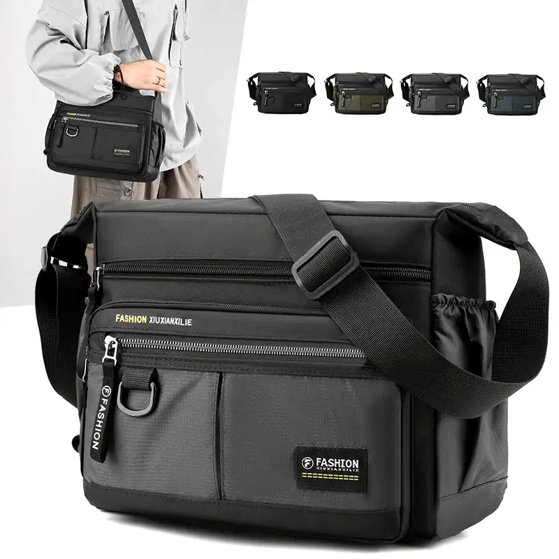 Zip-Top Crossbody Bag