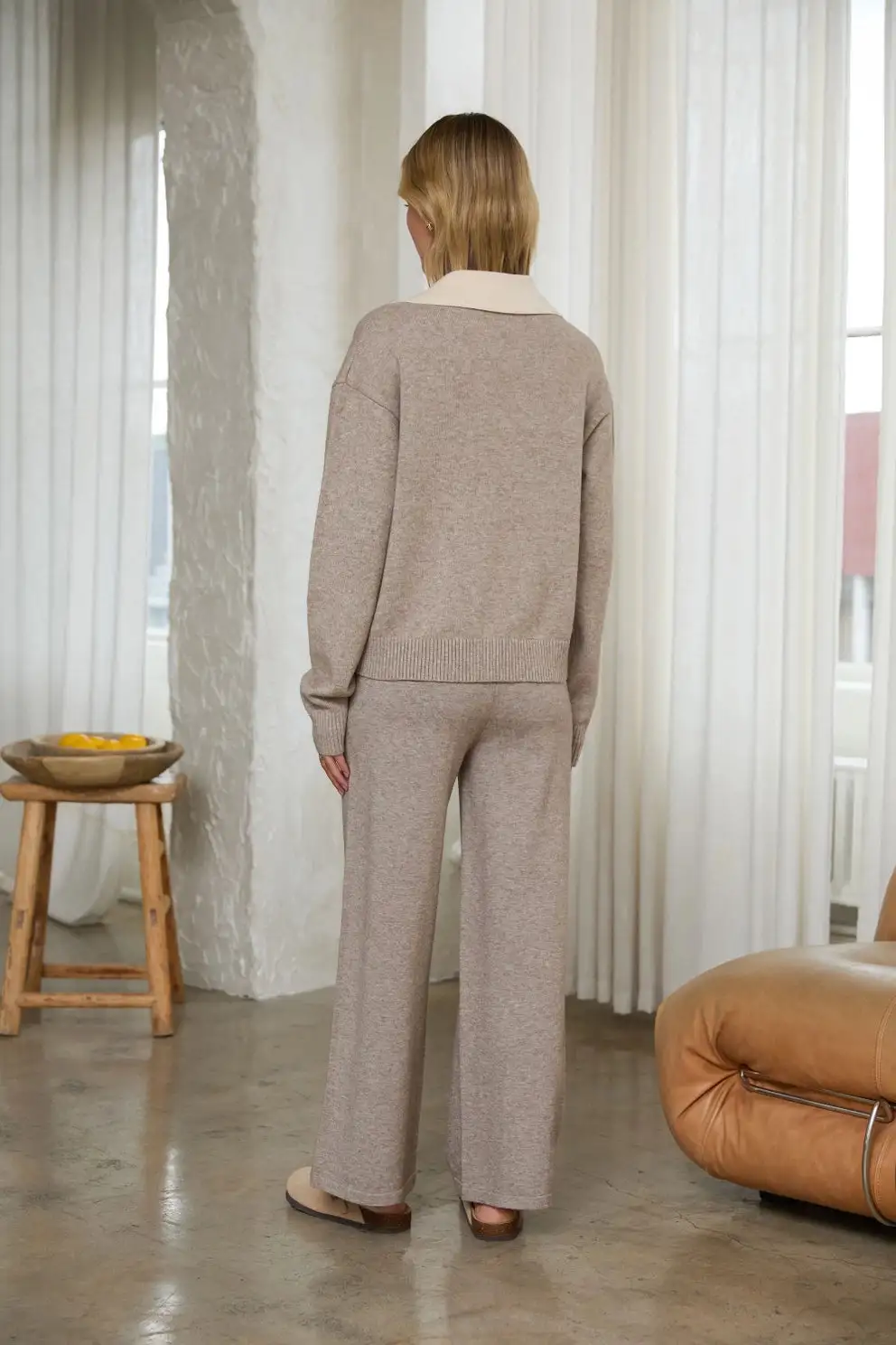 Knit Sweater Pants