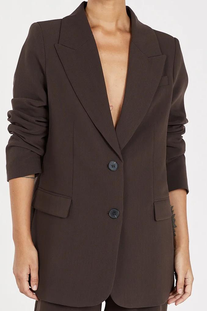 Dark Chocolate Blazer