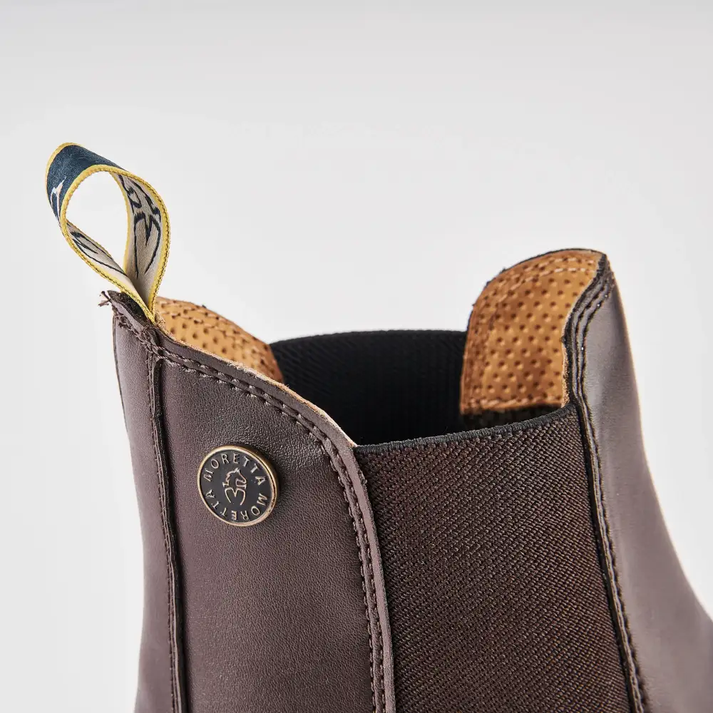 Refined Easy-Care Leather Riding Boots