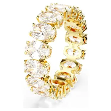 Oval Cut Crystal Ring