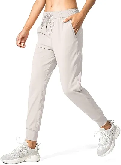 7PACK-Women'S Athletic Pants With Adjustable Drawstring Pockets For Running, Lounging, Workout, And Jogging