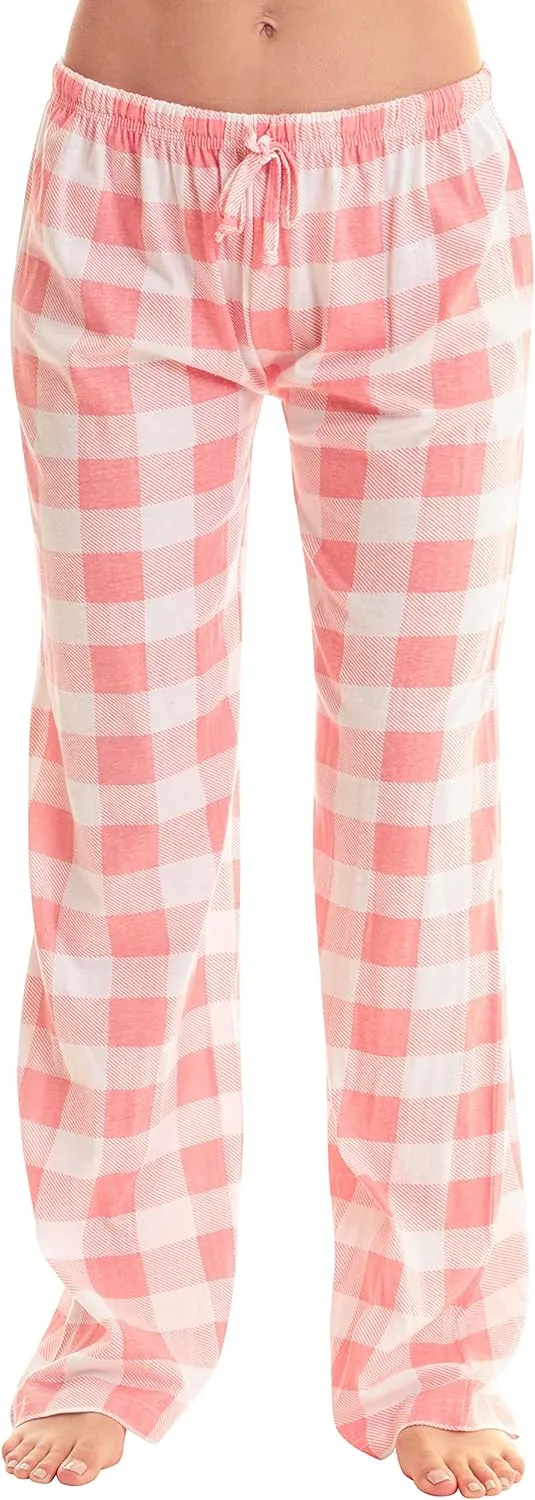 Women Pajama Pants Sleepwear Buffalo Plaid Pajamas