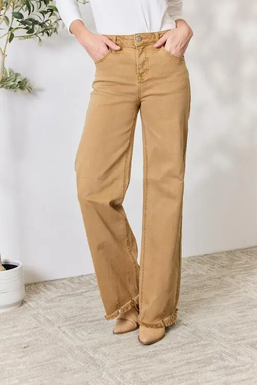 Subtle Texture Clean Denim Jeans