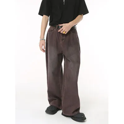 Weekend Washed Pocketed Stretch Straight Leg Jeans