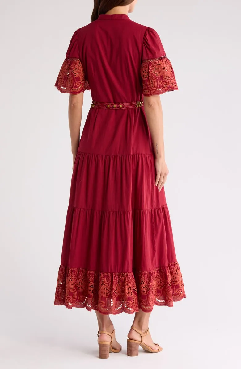 Southampton Embroidered Maxi Dress