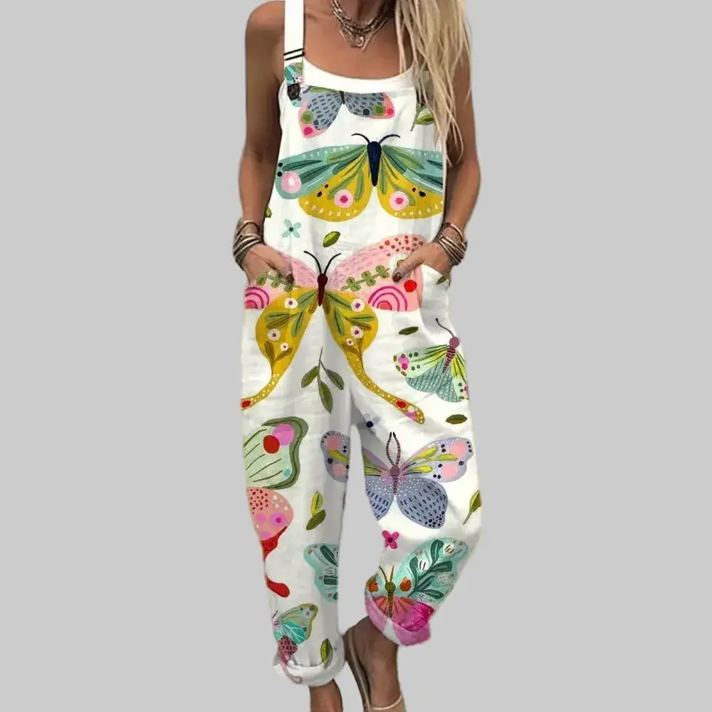 Casual Relaxed Soft Tailored Jumpsuit
