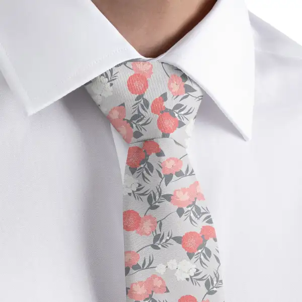 Timeless Floral Design Necktie
