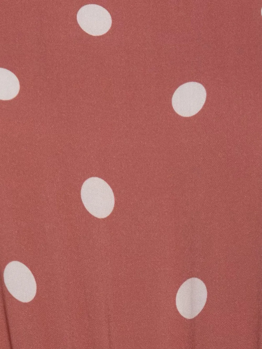 PolkaDot Crew Neck Casual Style Dress