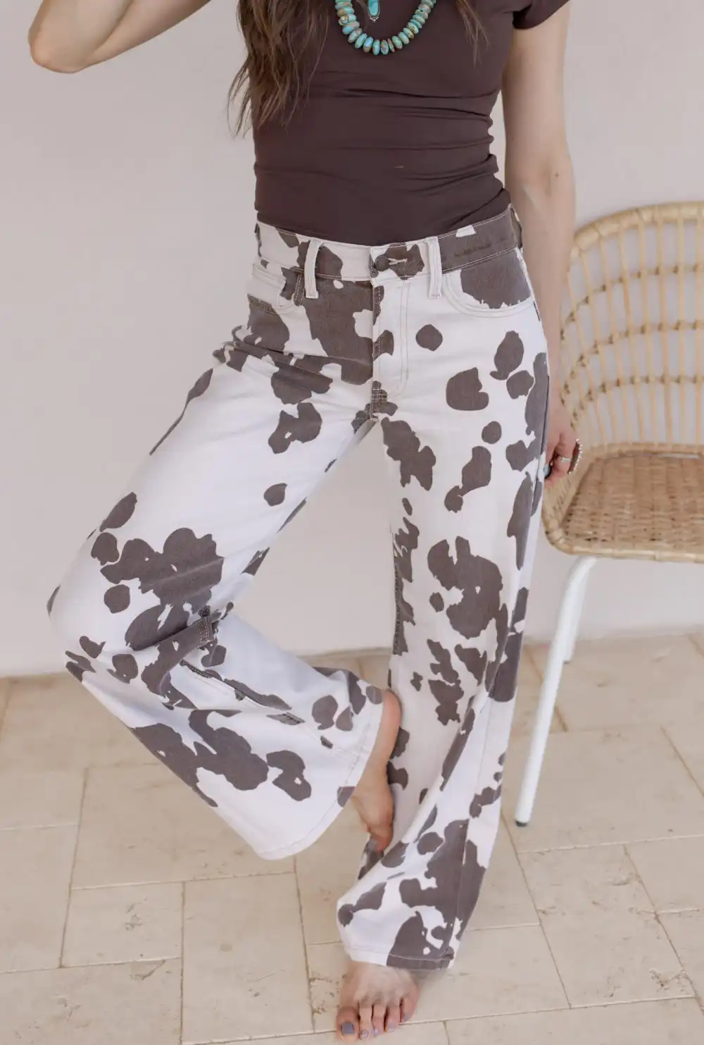 Classic Essential Wide Leg Jeans