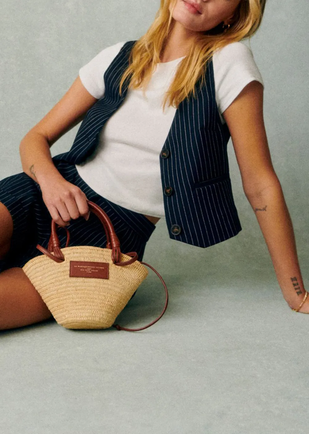 V-Neck Vest Jacket
