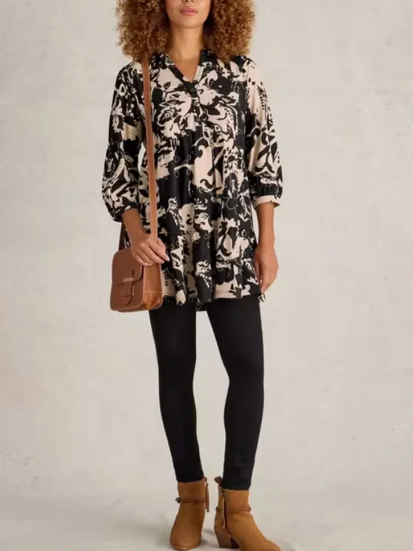 Printed Shirt Tunic