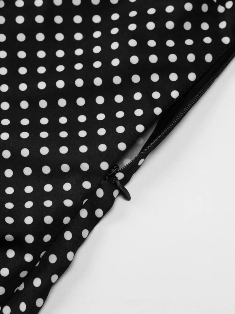Clean Line Polka Dot Maxi Dress
