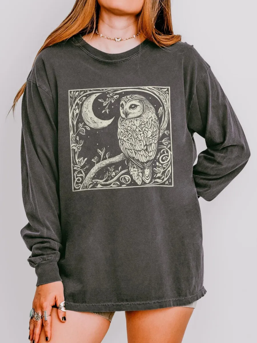 Moon and Owl T-Shirt