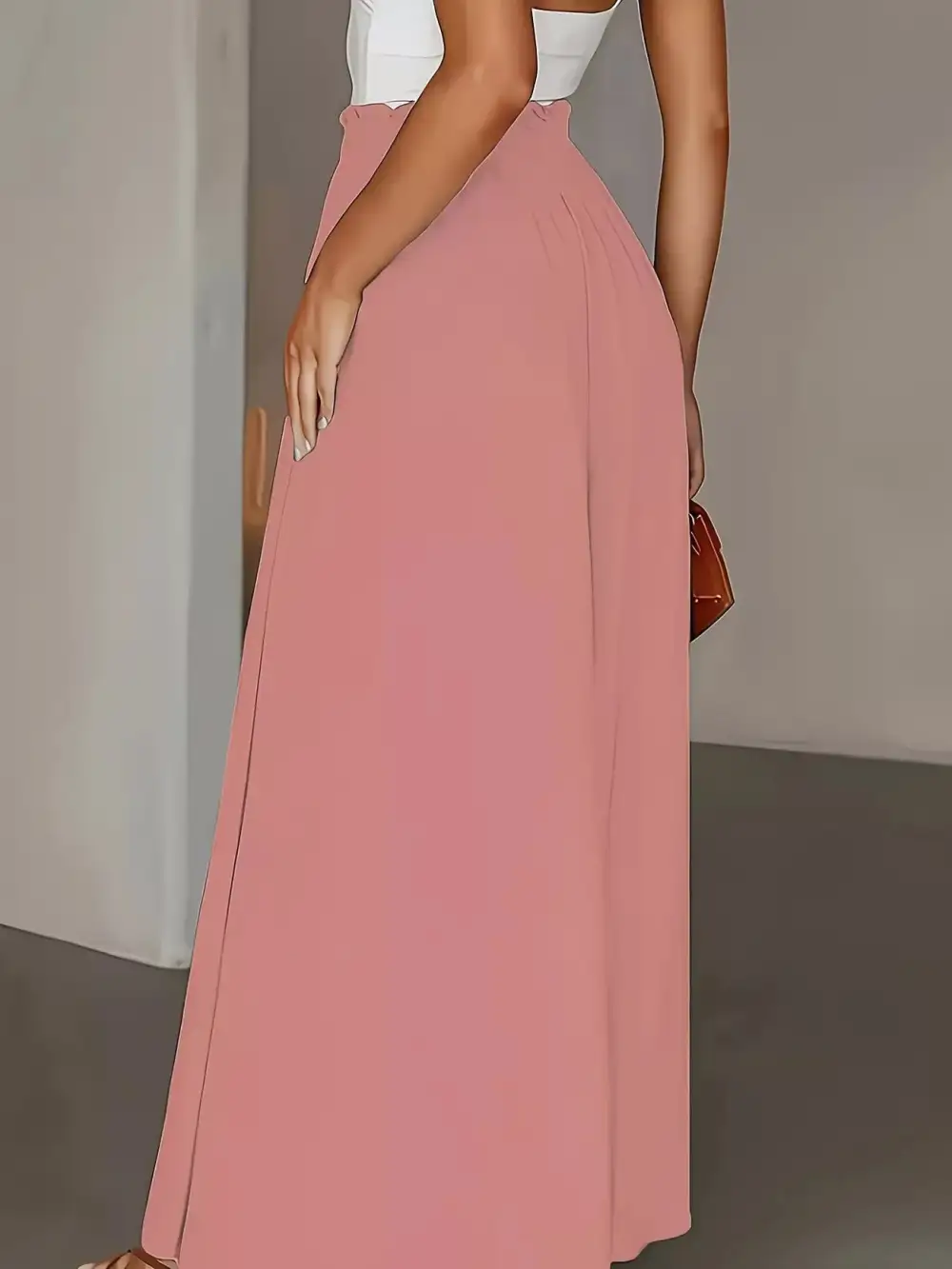 Flowy High Waist Wide Leg Pants