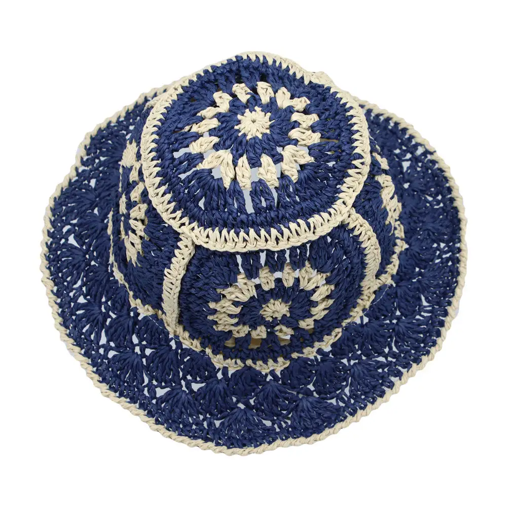 Straw Floral Sun Hat