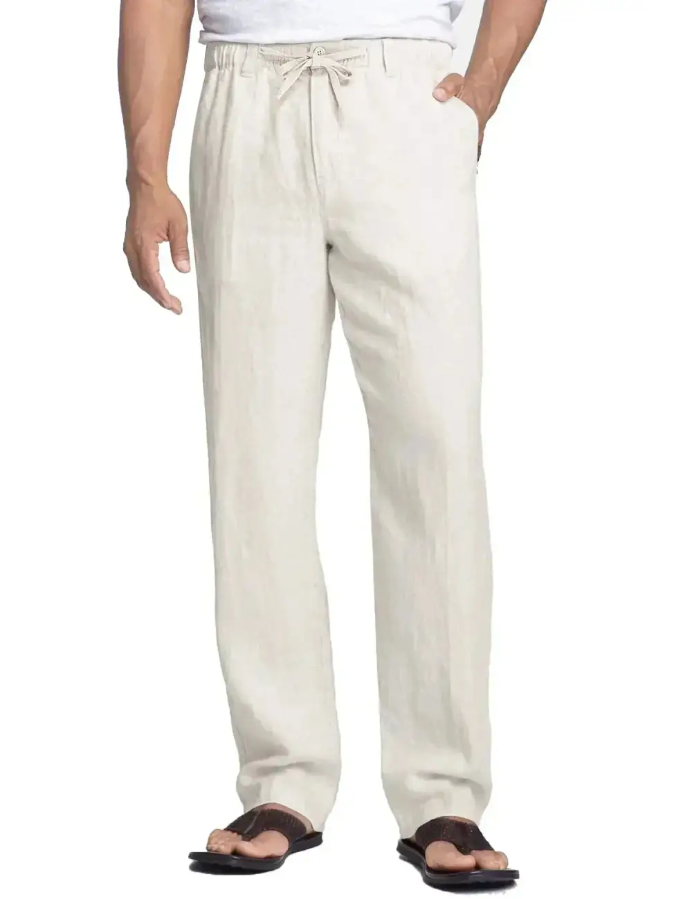 Refined Casual Fit Trousers