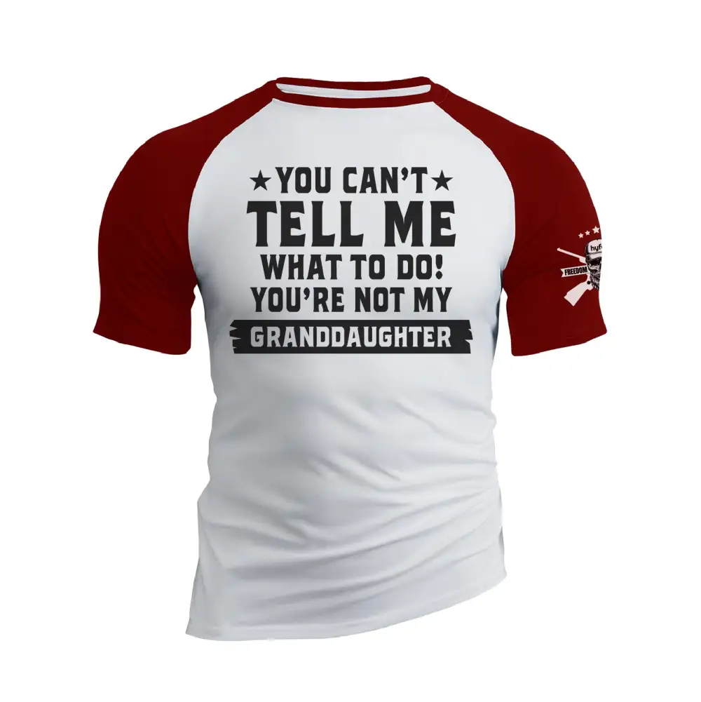 YOU CAN RAGLAN GRAPHIC TEE