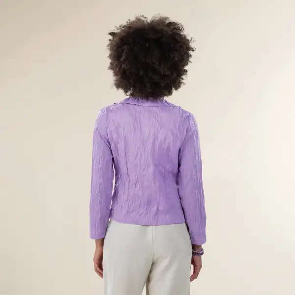 Sleek Textured Blouse