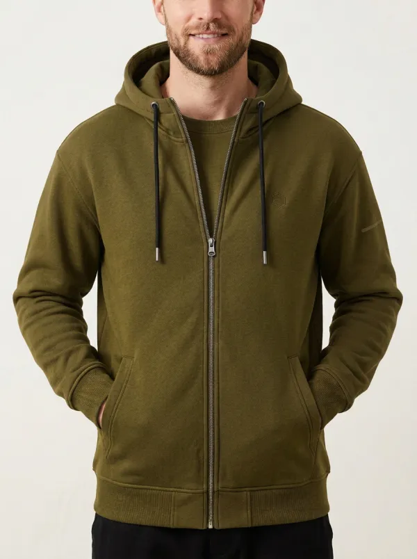 Athletic Minimalist Zip-Up Collection Men's Sport Jacket