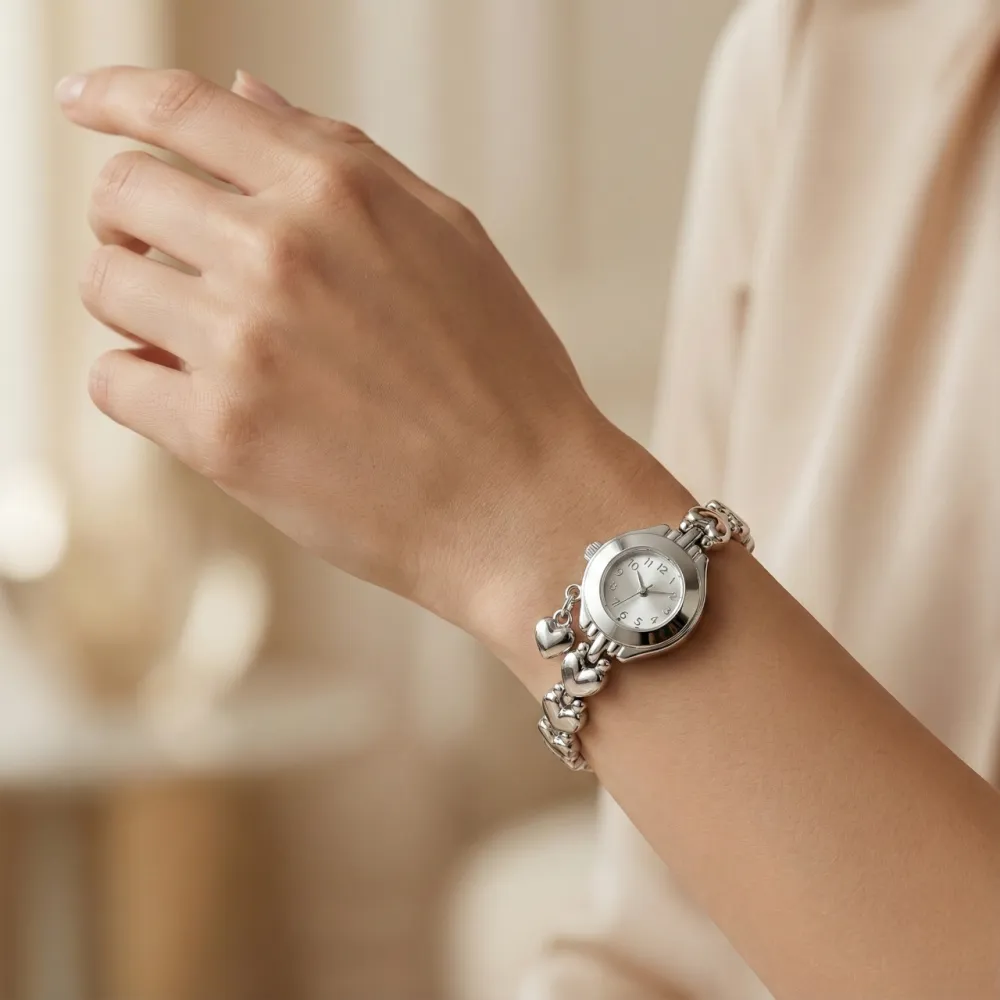 Heart Detail Women's Watch
