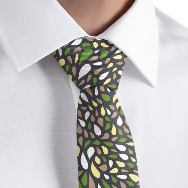 Polished Paisley Style Necktie
