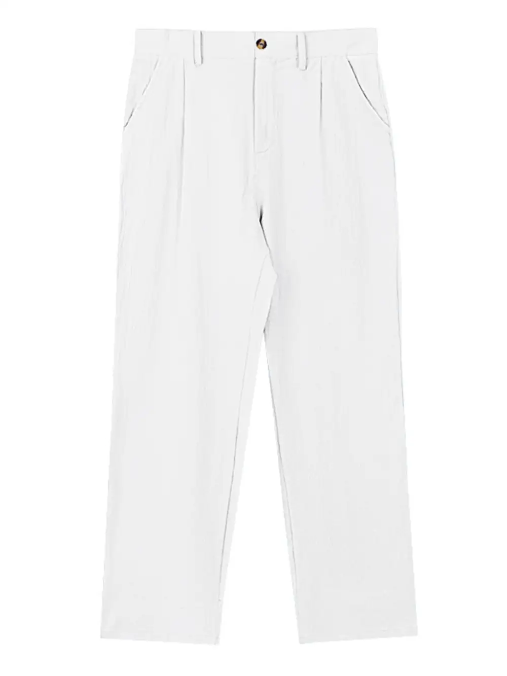 Men's Full Size Relaxed Fit Pleated Pants Plus