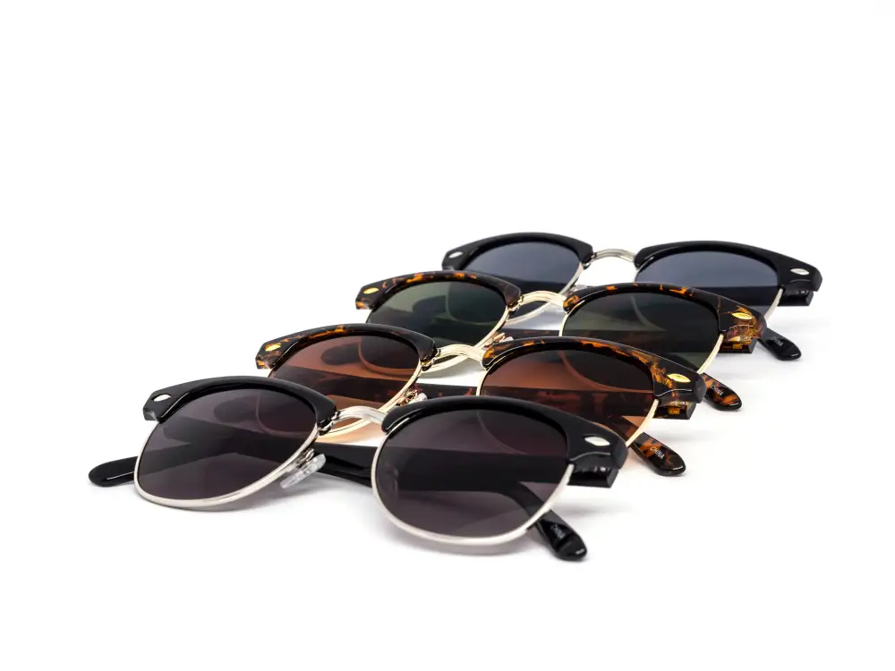12-Pack Classic Clubmaster Gradient Sunglasses
