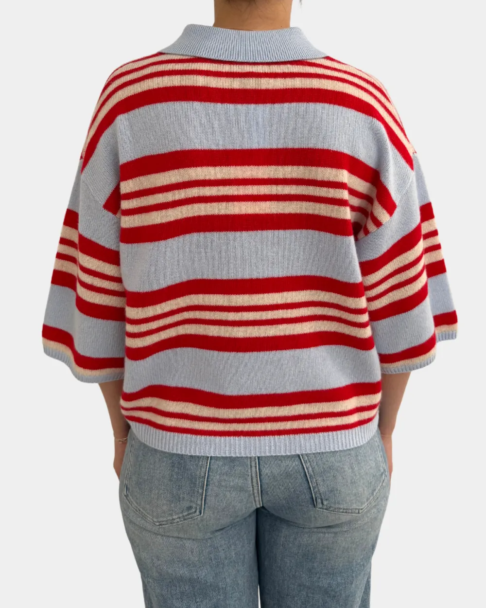 Cashmere Stripe Sweater