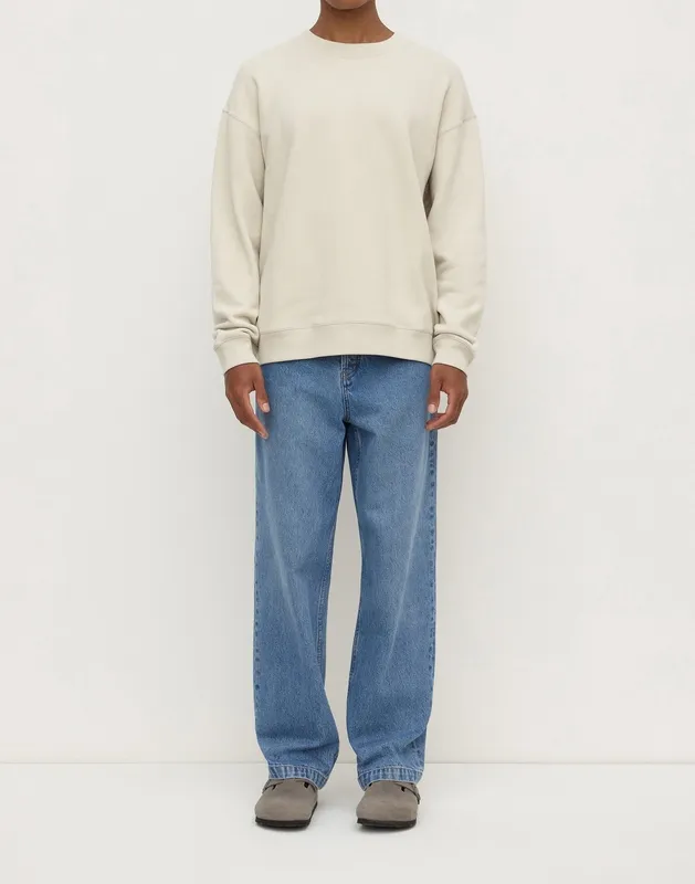Limestone Cotton Fleece Sweatshirt