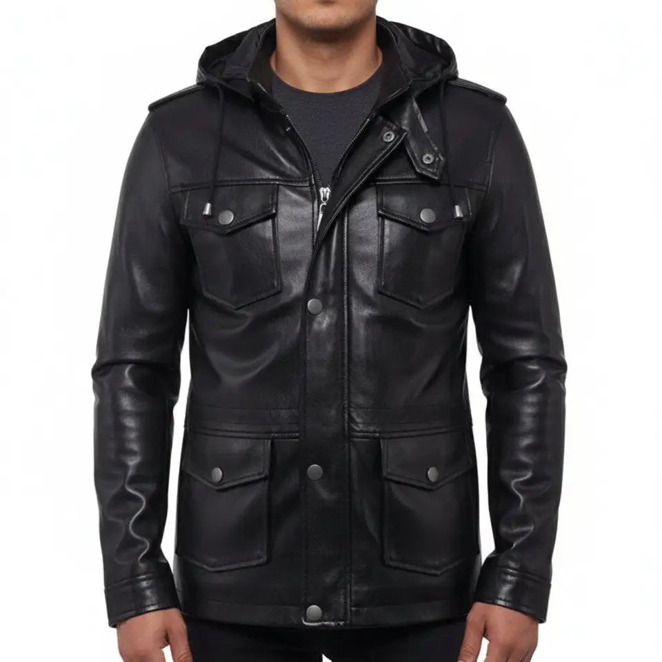 Suede Biker Bomber Motorcycle Jacket