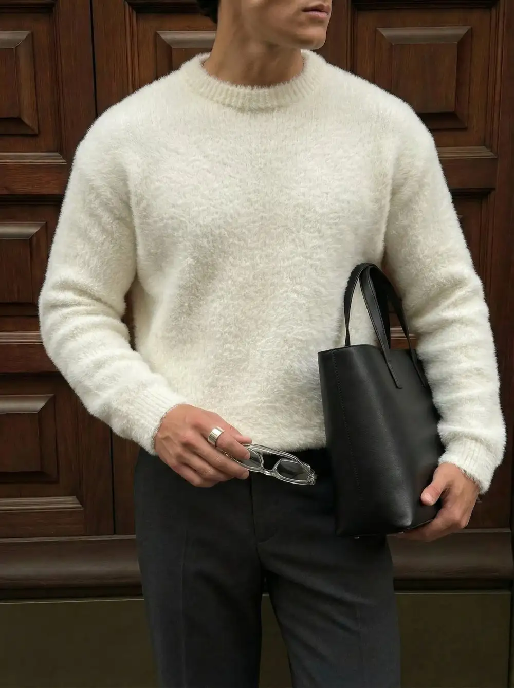 Layered Relaxed Sweater