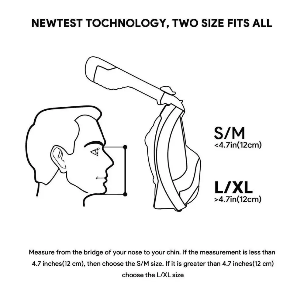 Full Face Snorkel Mask(2020 MODEL)