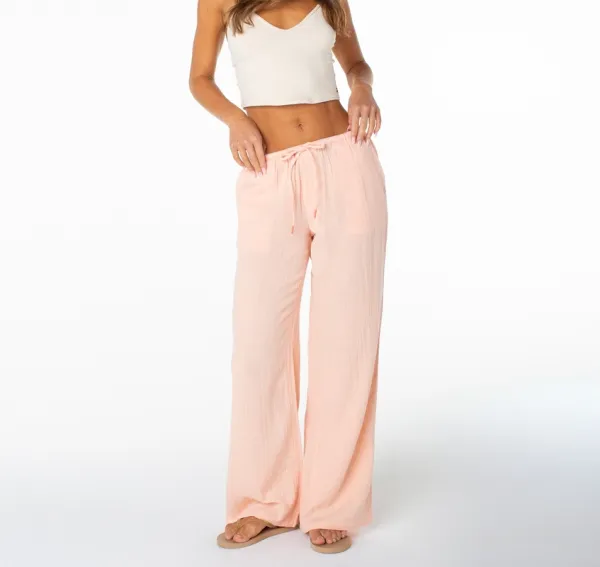 Relaxed Panel Wide Leg Pants