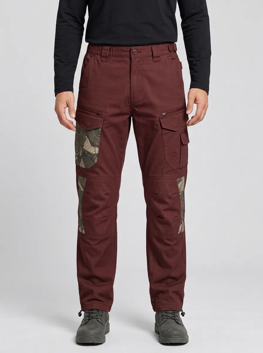 Tactical Outdoor Topographic Map Expedition Cargo Pants