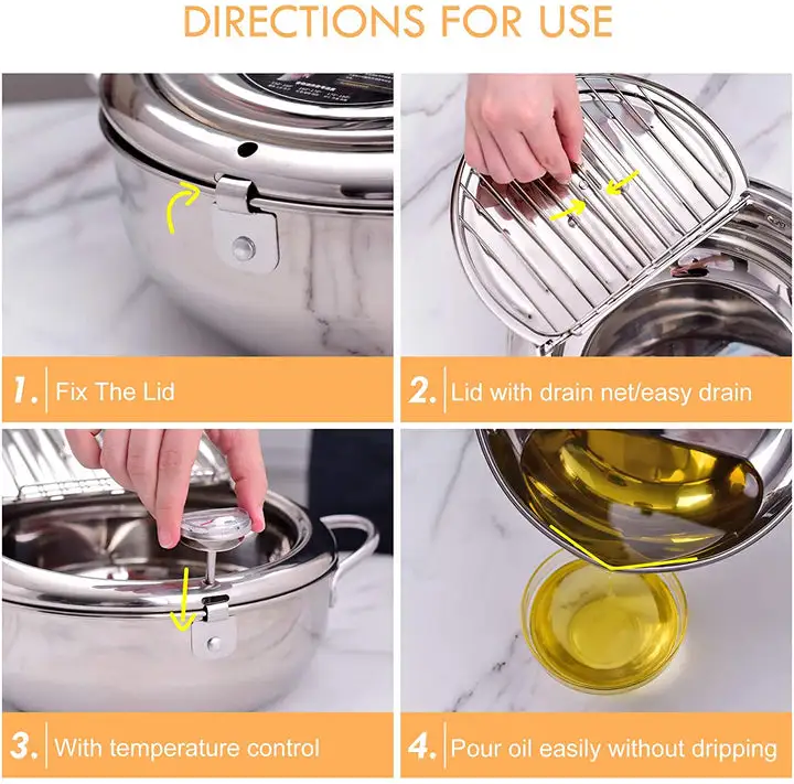 🎁 2025 Hot Sale - Temperature Control Fryer(🥳 Special Offer-30% Off & Buy Two Free Shipping)
