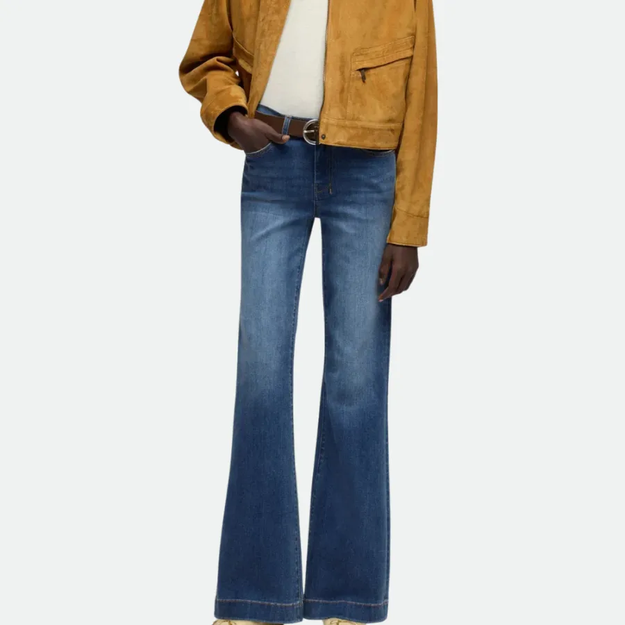 Women's Panel Detail Classic Jeans