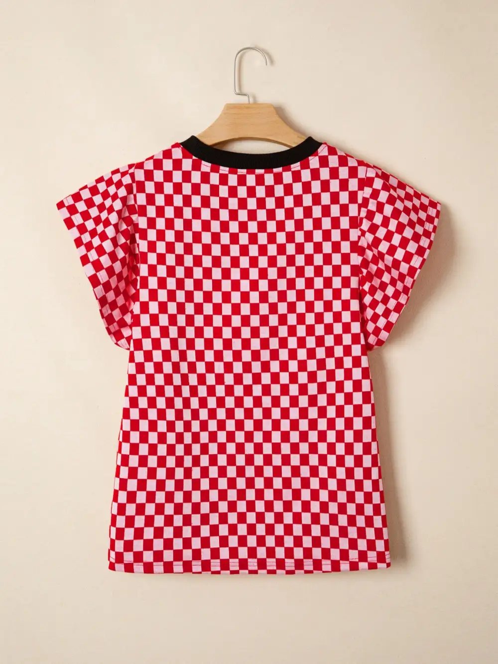 Round Neck Ruffled Top