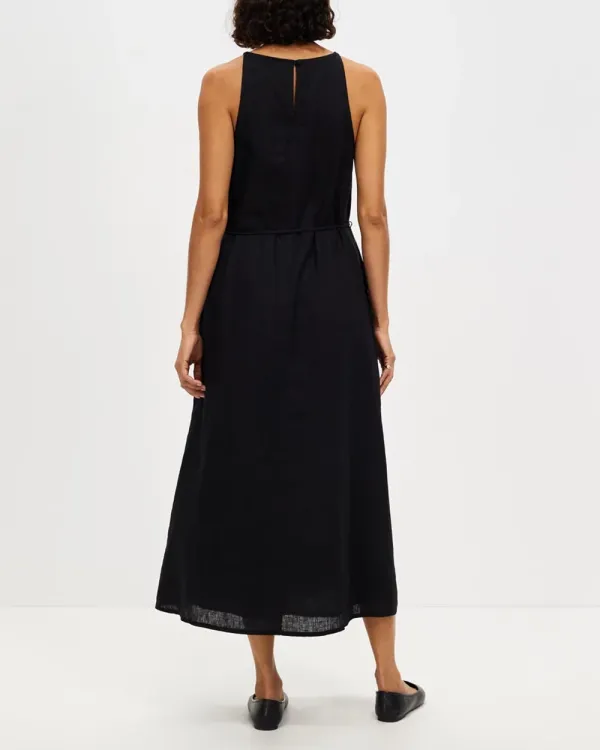 Linen Maxi Dress