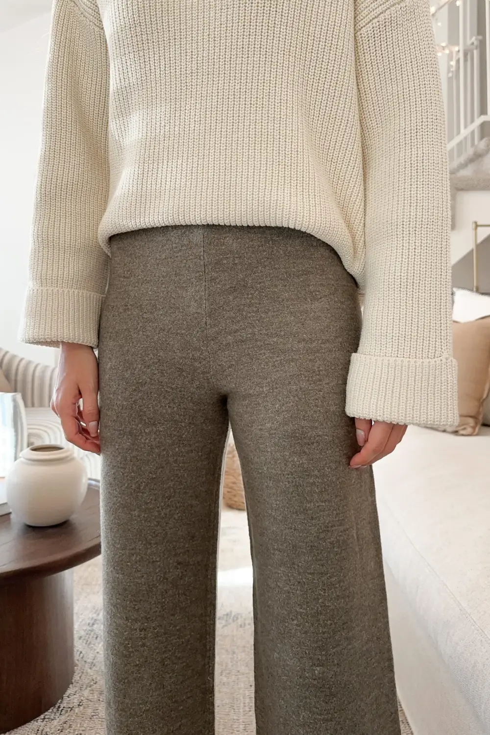 Cozy Soft Straight Leg Pants