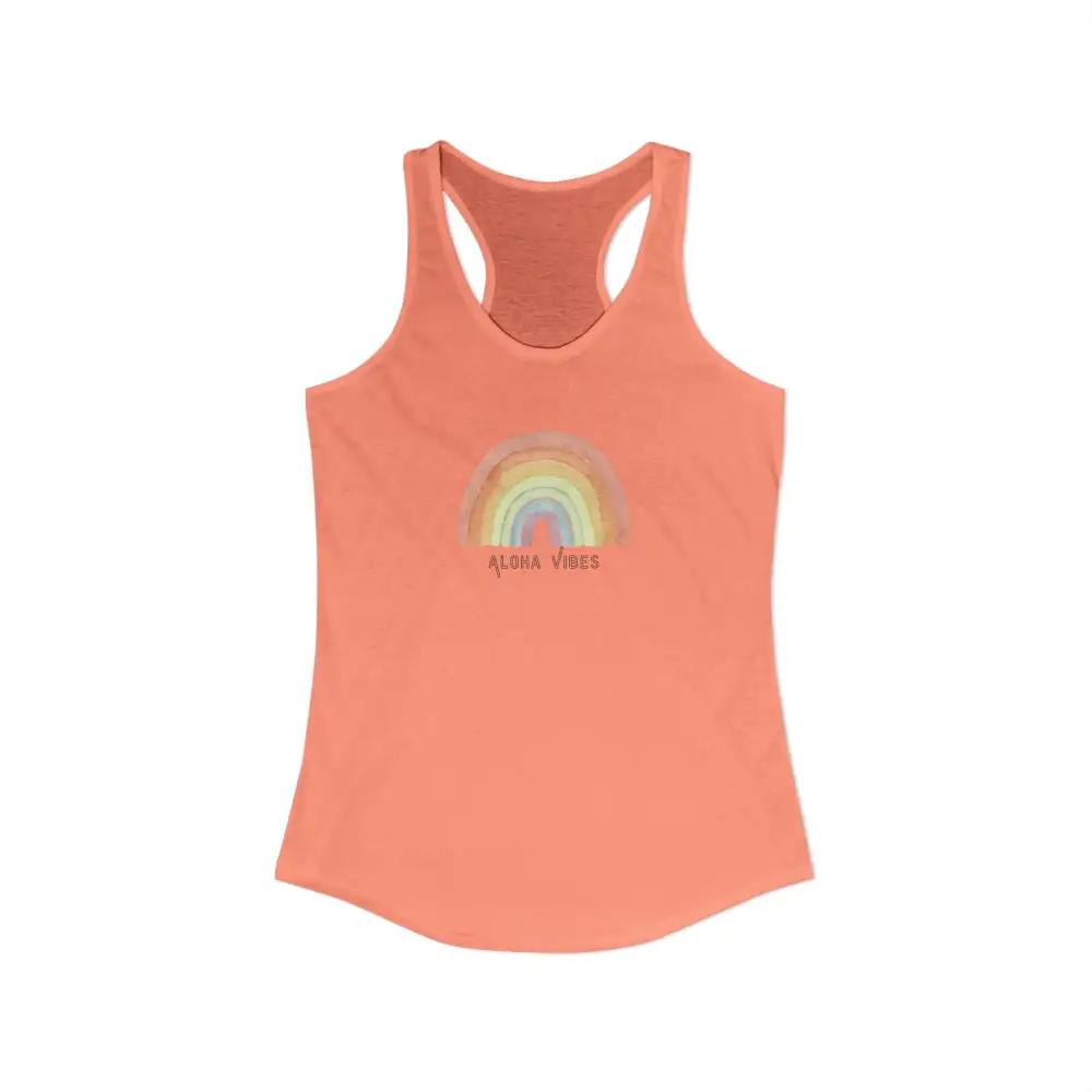 Arched Quote Racerback Tank