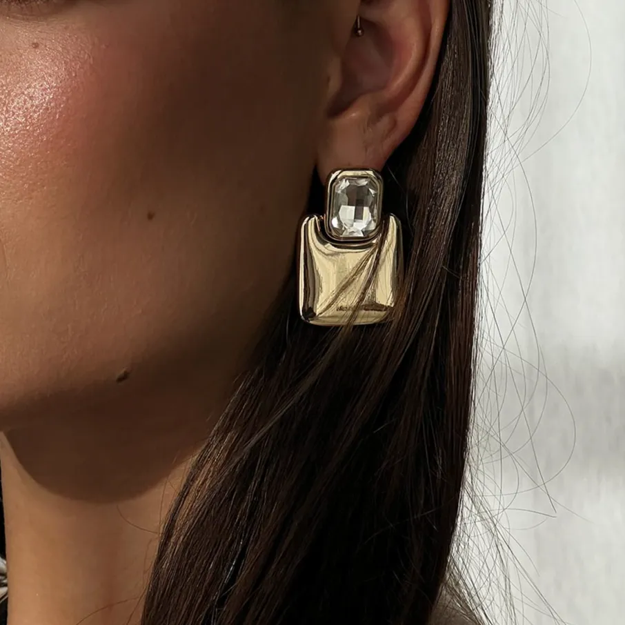 Luminary Diamante Detail Earrings