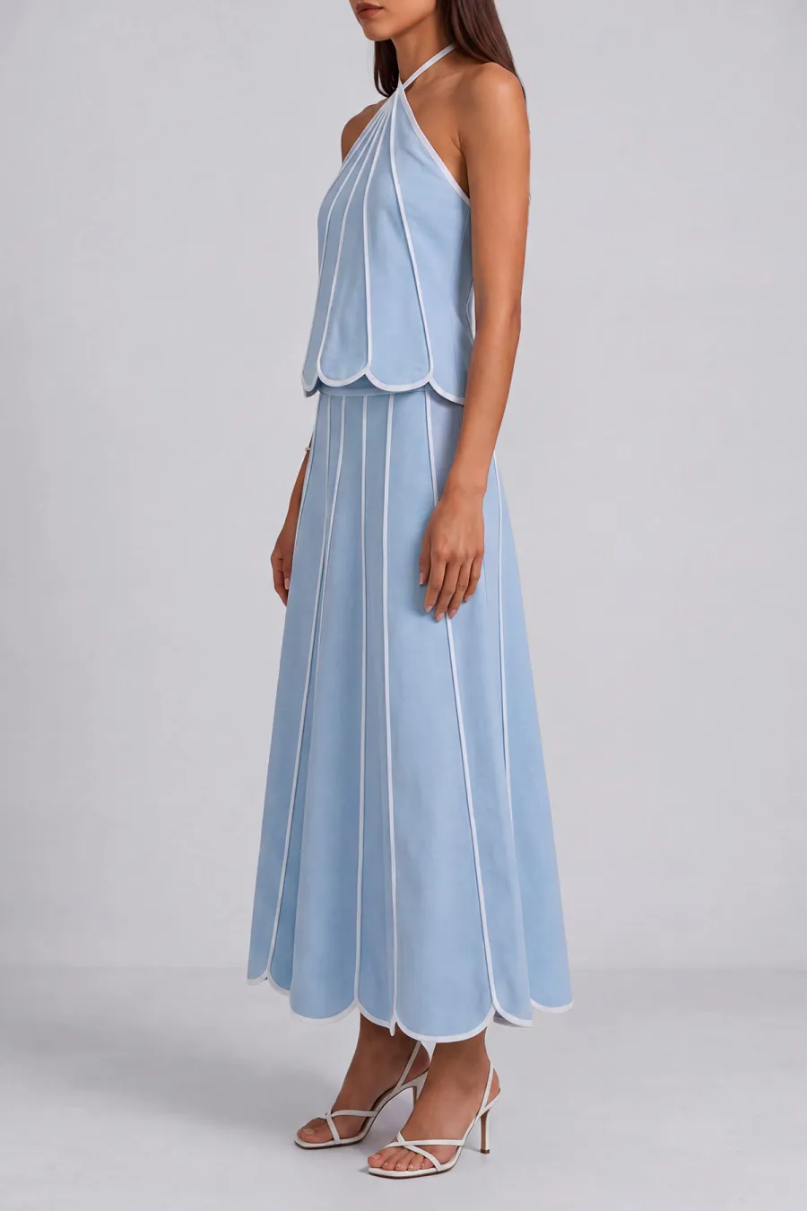 Classic Matching Skirt Set