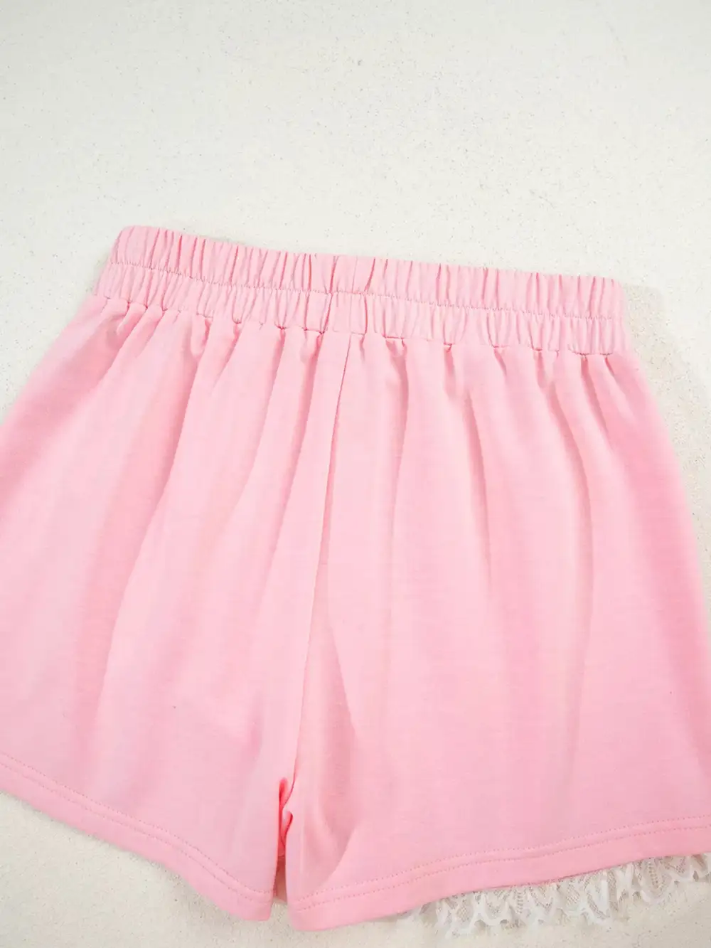 Lace Cotton Blend Coordinated Set